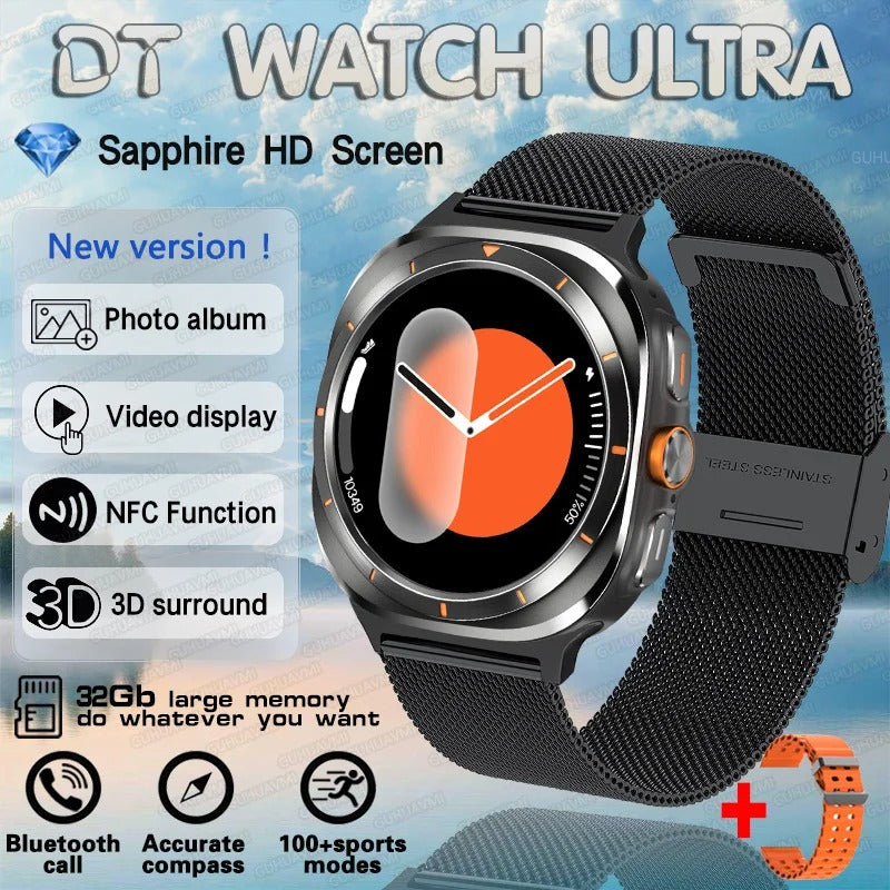 2025 Galaxy Watch 7 Ultra โ 32GB Smartwatch with GPS, NFC, AMOLED, Fitness & Health Tracker (47mm)