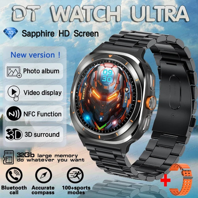 2025 Galaxy Watch 7 Ultra โ 32GB Smartwatch with GPS, NFC, AMOLED, Fitness & Health Tracker (47mm)