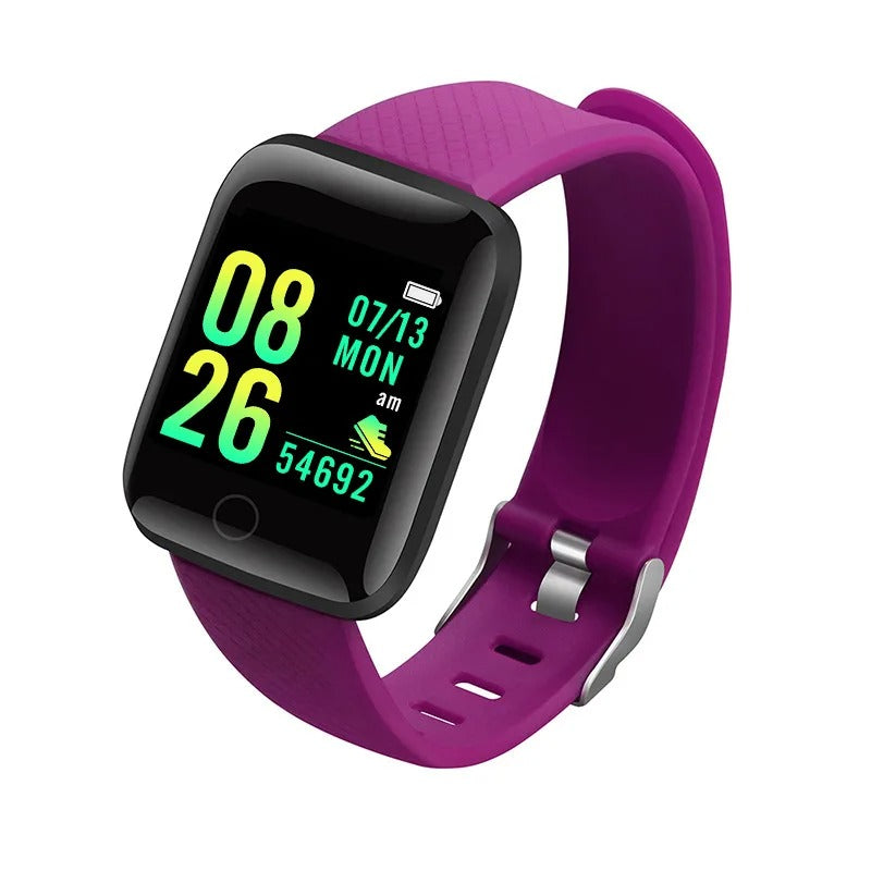 116Plus Smartwatch – Fitness Tracker with Heart Rate & Message Alerts