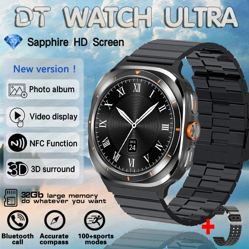 2025 Galaxy Watch 7 Ultra โ 32GB Smartwatch with GPS, NFC, AMOLED, Fitness & Health Tracker (47mm)
