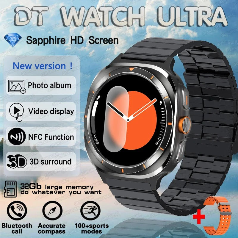 2025 Galaxy Watch 7 Ultra โ 32GB Smartwatch with GPS, NFC, AMOLED, Fitness & Health Tracker (47mm)