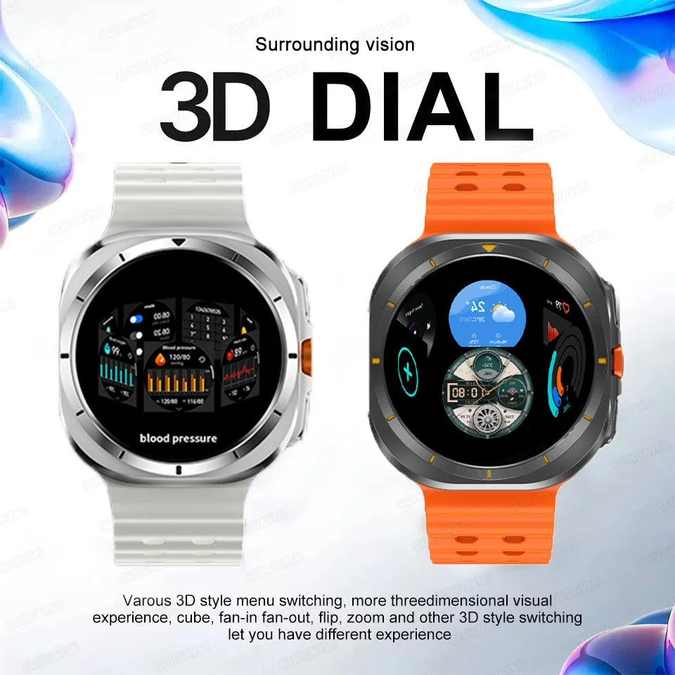 2025 Galaxy Watch 7 Ultra โ 32GB Smartwatch with GPS, NFC, AMOLED, Fitness & Health Tracker (47mm)