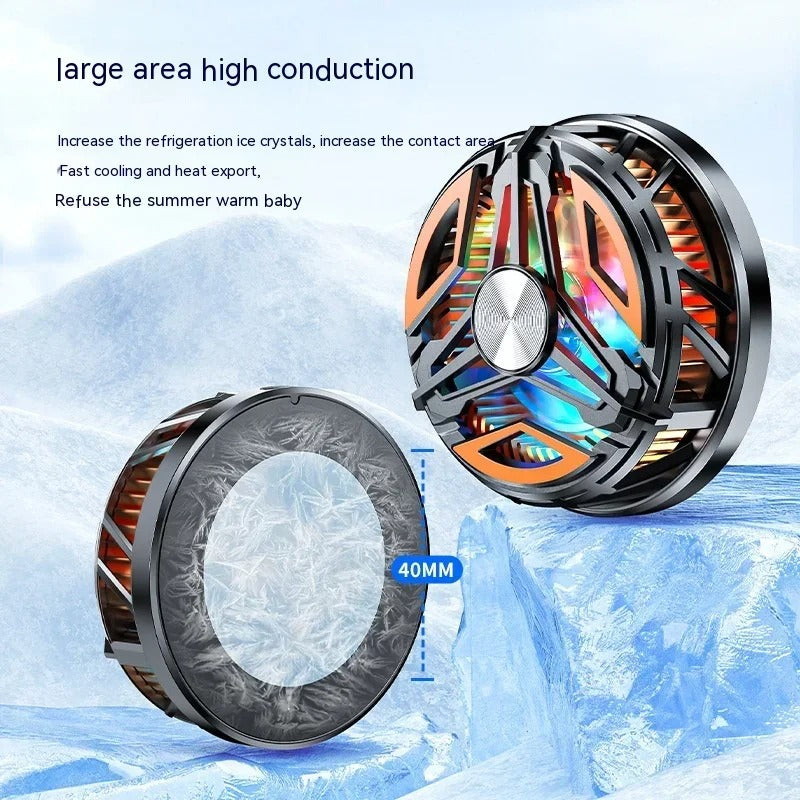 GT31 Magnetic Phone Cooler Fan– 15W Back Clip Radiator Fan for iPhone, Samsung, Xiaomi, Huawei Gaming PhonesGT31 Magnetic Phone Cooler – 15W Back Clip Radiator Fan for iPhone, Samsung, Xiaomi, Huawei Gaming Phones