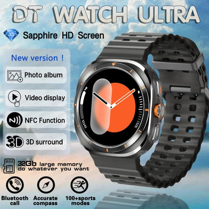 2025 Galaxy Watch 7 Ultra โ 32GB Smartwatch with GPS, NFC, AMOLED, Fitness & Health Tracker (47mm)