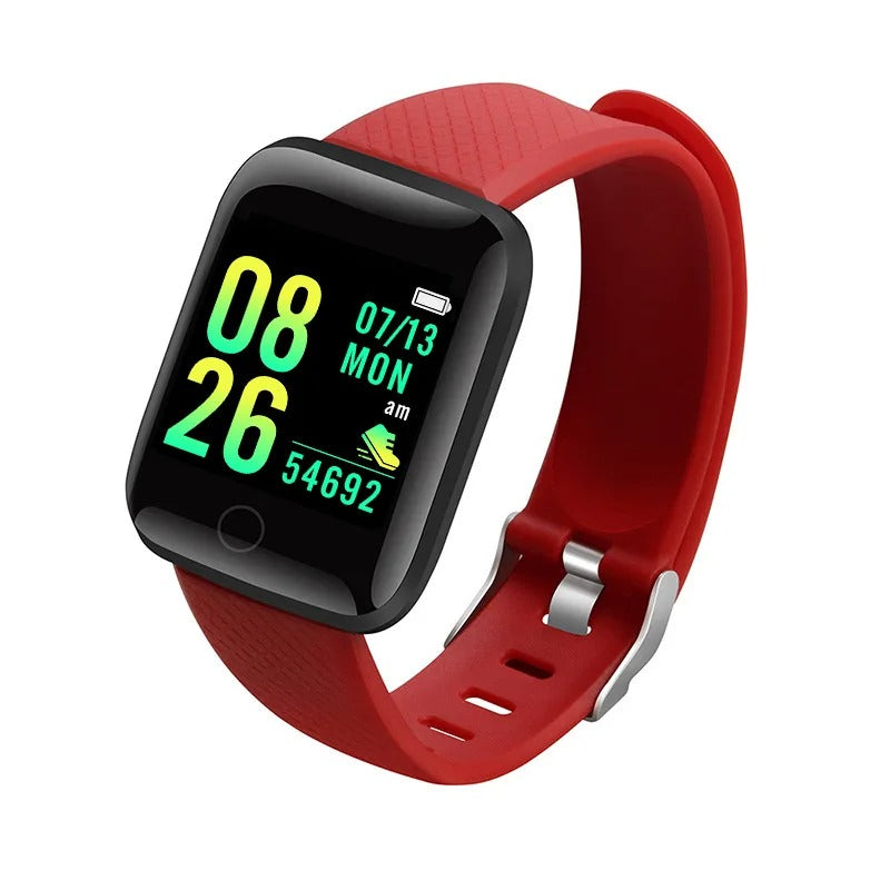 116Plus Smartwatch – Fitness Tracker with Heart Rate & Message Alerts