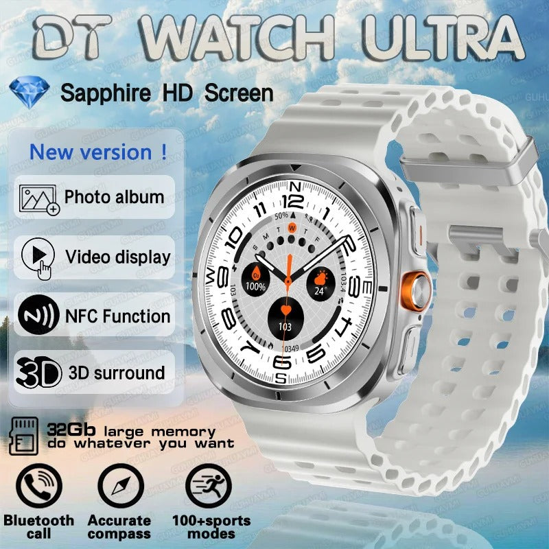 2025 Galaxy Watch 7 Ultra โ 32GB Smartwatch with GPS, NFC, AMOLED, Fitness & Health Tracker (47mm)